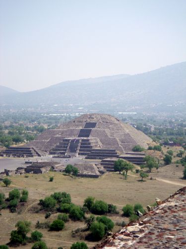 特奥蒂瓦坎的金字塔